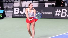 Nocne, ale krótkie granie polskich deblistek