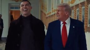 Biały Dom pokazał film ze spotkania Trumpa z Ronaldo. I ten podpis!