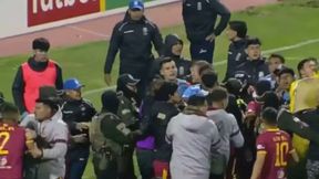 17 czerwonych kartek, interwencja policji. Ogromna awantura na meczu
