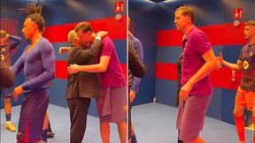 Hit. W takim stroju Szczęsny podszedł do Laporty