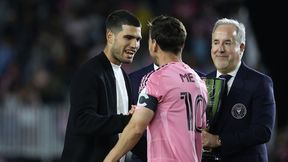 Wyjątkowy gość na meczu w Miami. To on wręczył puchar Messiemu