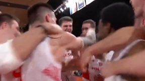 Odrobili 21 punktów. Kamera uwieczniła radość Polaków