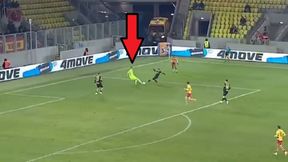 Kosztowny błąd bramkarza Jagiellonii. Rywale byli bezwzględni