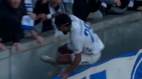 Strzelił gola i wpadł do rowu. Niemcy najedli się strachu [WIDEO]