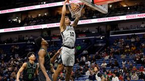 Tak krótko Sochan jeszcze nie grał