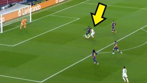Barcelona w szoku. Zobacz akcję z 21. minuty