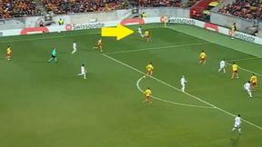 Naprawdę to zrobił. Niesamowity gol przeciwko Jagiellonii [WIDEO]
