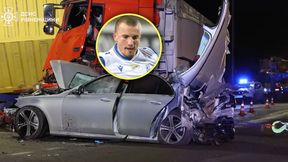 Jechał z żoną i córką. Poważny wypadek byłego gracza Lecha