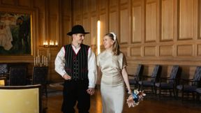 Gwiazda skoków wzięła ślub. Nietypowe zdjęcie obiegło sieć