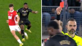 Duża kontrowersja. Piłkarzowi Jagiellonii należała się czerwona kartka?