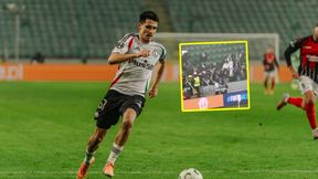 Nagrali Kapustkę. Gwiazda Legii tak potraktowała kibiców