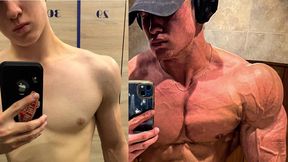 "Nowy Schwarzeneger". Nieprawdopodobna przemiana 21-latka