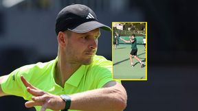 To tutaj Hurkacz przygotowuje się do powrotu. Towarzystwo ma doborowe