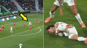 Strzelił pięknego gola. Po chwili zwijał się z bólu [WIDEO]