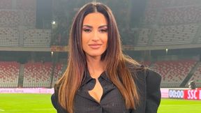 "Olśniewająca". Fani nie mogli uwierzyć, jak ubrała się na mecz