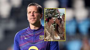 Szczęsny wrzucił świąteczny film z rodziną. Jedno rzuca się w oczy