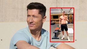 Lewandowski ściągnął koszulkę. Fani oszaleli