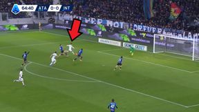 Inter trafił w "polskim" meczu. Katastrofalny błąd obrońcy [WIDEO]