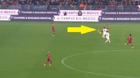 Świetne zagranie Ziółkowskiego. Pomógł Romie zdobyć gola