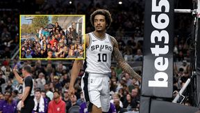 Sochan wylądował na ławce Spurs. To zaproponował kibicom