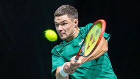 Majchrzak zmierzył się z synem legendy. Musiał gonić wynik