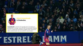 Hiszpanie ocenili Roberta Lewandowskiego. Nie są zgodni