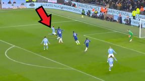 Manchester City zaskoczył Chelsea przed przerwą. Efektowny gol [WIDEO]