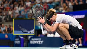 Po tym co zrobił Hurkacz, Niemiec wpadł w furię. Jest nagranie