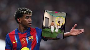 Yamal nagrywał w szatni. Nagle pokazał Szczęsnego