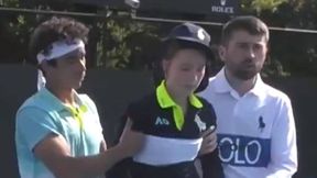 Tenisista zobaczył, co dzieje się z dziewczynką. Mecz AO przerwany