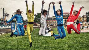 Cheerleaders Flex Sopot na meczu Lotos Wybrzeże Gdańsk - Stal Gorzów