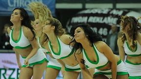 Otwarcie nowego sezonu w wykonaniu Cheerleadres Zielona Góra 