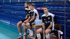 Trening polskich siatkarzy