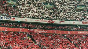 Kibice na meczu Polska - Szkocja