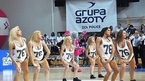 Cheerleaders AZS Koszalin na meczu TBL