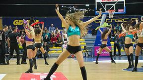 Cheerleaders Gdynia na meczu Asseco Gdynia - Anwil Włocławek