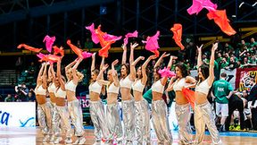 Cheerleaders Wrocław na meczu Śląsk - Czarni 