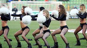 Cheerleaders Bełchatów na meczu PGE GKS Bełchatów - Wisła Kraków