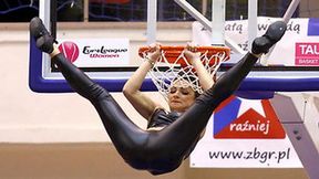 Cheerleaderki podczas meczu Wisła Can Pack Kraków - CCC Polkowice 78:54