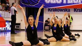 Cheerleaderki podczas krakowskich finałów TBLK