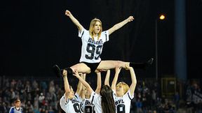 Cheerleaderki na meczu Ruch Chorzów - Legia Warszawa