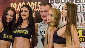 Aniołki Tymexu czyli Ring Girls gali Budweld Boxing Night