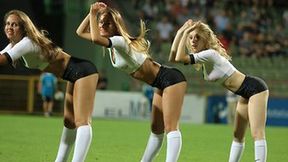 Cheerleaders Bełchatów na meczu PGE GKS - Dolcan Ząbki