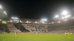 Kibice na meczu Legia Warszawa - Zoria Ługańsk