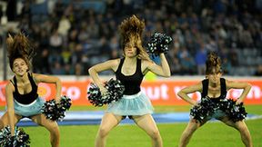 Cheerleaderki na meczu Ruch Chorzów - Pogoń Szczecin