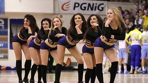 Trinity Cheerleaders podczas meczu Wisła Can-Pack Kraków - ZVVZ USK Praga (galeria)