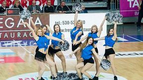 Cheerleaderki na meczu AZS Koszalin - King Wilki Morskie Szczecin (galeria)