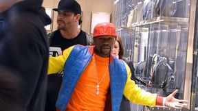 Oryginalny strój Mayweathera. Tak legendarny bokser pokazał się w Mediolanie