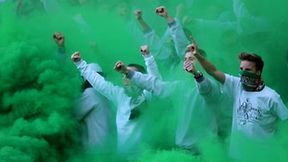 Kibice podczas meczu Legia Warszawa - Pogoń Szczecin (galeria)