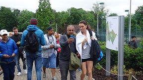 Trening Agnieszki Radwańskiej w Birmingham (galeria)